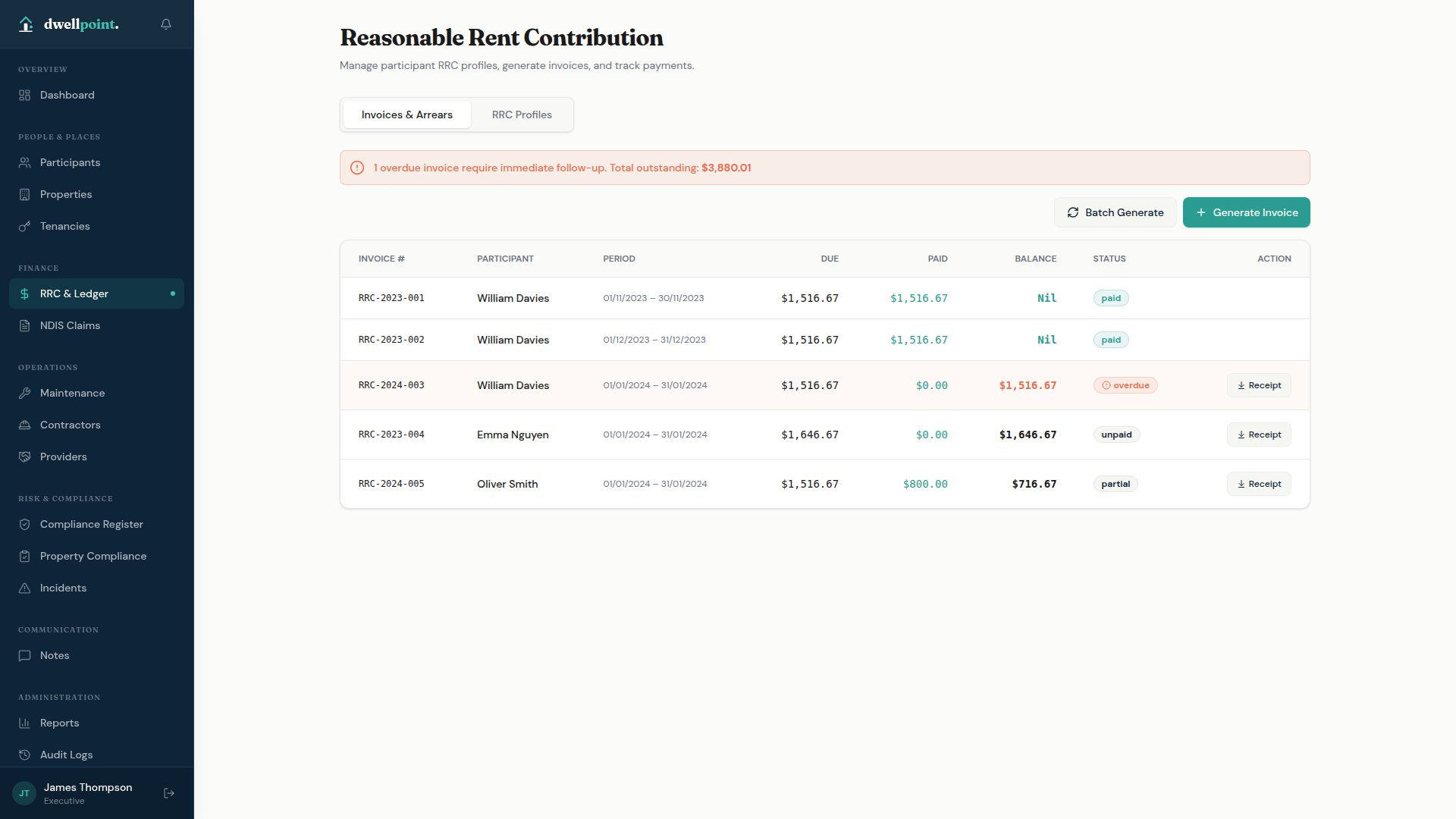 RRC Ledger